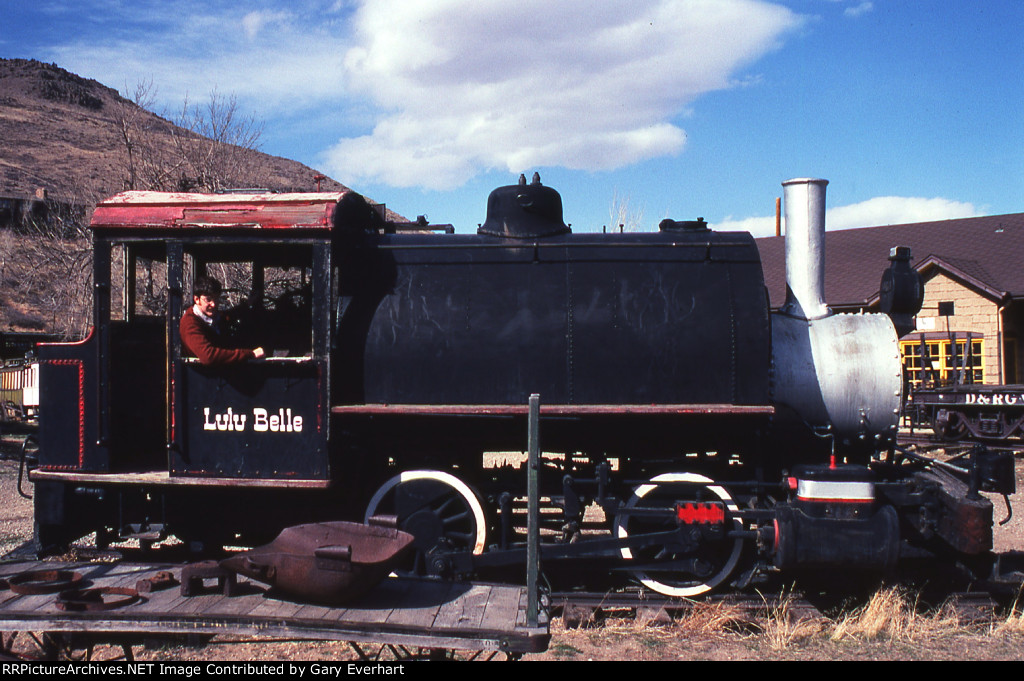 CRRM 0-4-0T #1, "Lulu Belle" - Colorado RR Museum